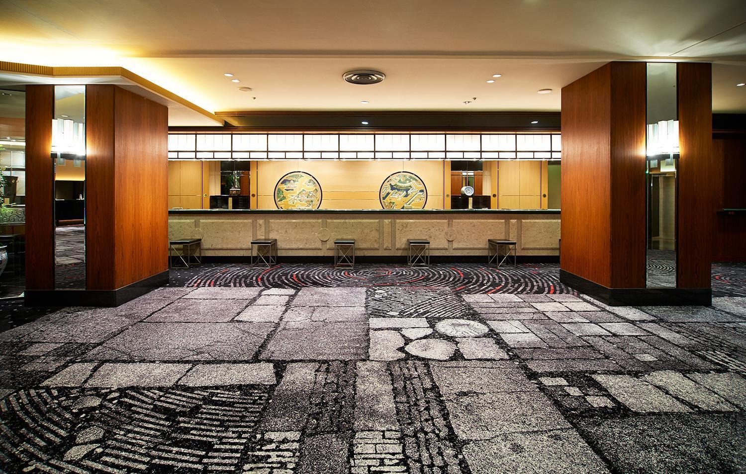 Hotel New Otani Tokyo The Main Kültér fotó The lobby of the hotel